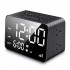 Supply Outlet USB Ports Charger Charging Vibrating alarm clock With Bed Shaker Dimmable Display Alarm Clock White Noise Machine