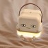 ICARER FAMILY Rechargeable Wireless Charger Phone Holder Led Night Light Plug In Bedside Lamp For Baby Kids