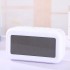 Desktop Digital Lcd Clock Alarm Clock 12/24 Hour System Mini Home Office Student Night Light Clock With Temperature Humidity