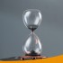 Wholesale Metal Hour Glass Sand clock Timer 30 Minute Hourglass Office Business Gift Golden Rotating Decor