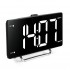 USB Rechargeable Digital Alarm Clock Portable LED Digital Smart AM/PM Radio FM With Speaker Classic FM Alarm Clock Radio